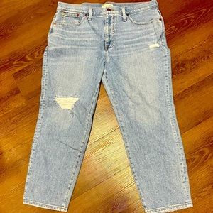 Madewell mom jeans